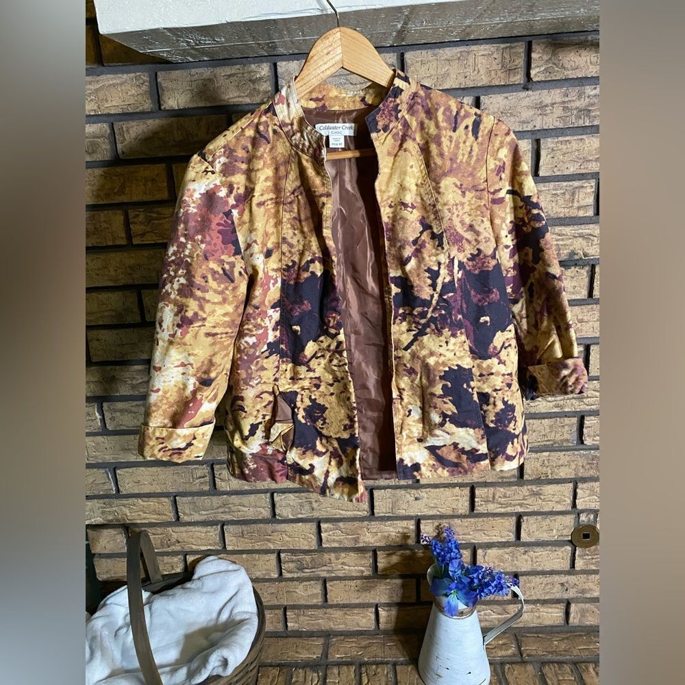 Women’s vintage brown blazer petite small